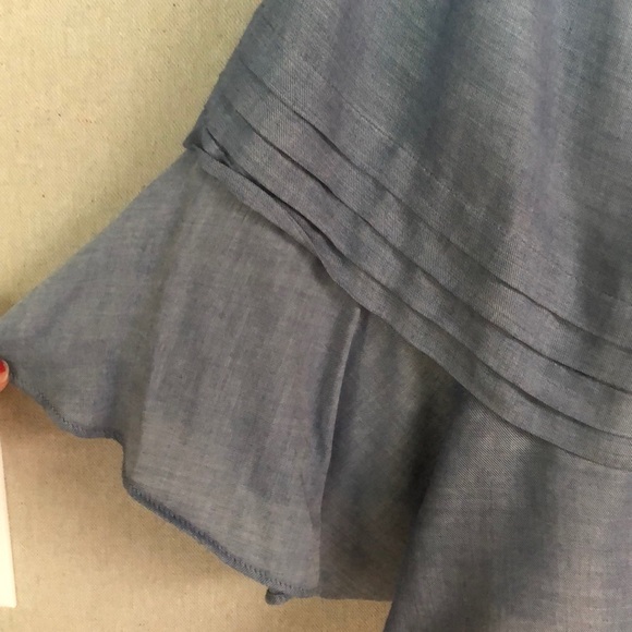 Strapless denim-style dress - Picture 3 of 4